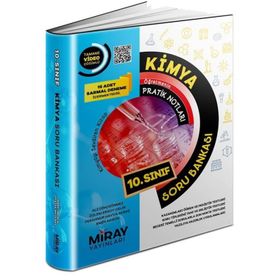 Miray Yayınları 10.Sınıf Kimya Konu Özetli Soru Bankası