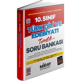 Miray Yayınları 10. Sınıf Türk Dili Ve Edebiyatı Konu Özetli Tematik Soru Bankası