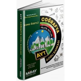 Miray Yayınları 2022 Ayt Coğrafya Soru Bankası