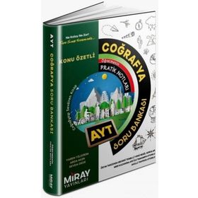 Miray Yayınları 2022 Ayt Coğrafya Soru Bankası