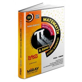 Miray Yayınları 2023 8. Sınıf Lgs Matematik Soru Bankası