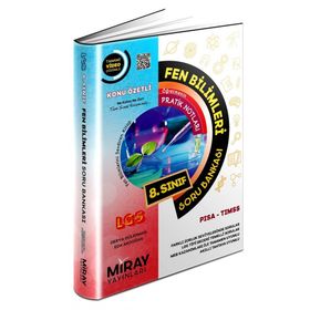 Miray Yayınları 8. Sınıf Lgs Fen Bilimleri Soru Bankası