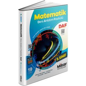 Miray Yayınları 9.Sınıf Matematik DAF Ders Anlatım Fasikülleri
