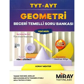 Miray Yayınları TYT AYT Geometri Beceri Temelli Soru Bankası