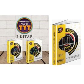 Miray Yayınları Tyt Biyoloji Fizik Kimya Soru Bankası Seti 3 Kitap