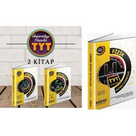 Miray Yayınları Tyt Biyoloji Fizik Kimya Soru Bankası Seti 3 Kitap