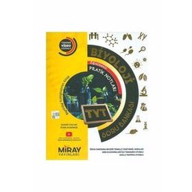Miray Yayınları TYT Biyoloji Konu Özetli Soru Bankası Tamami Video Çözümlü