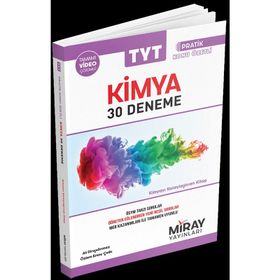 Miray Yayınları TYT Kimya 30 Deneme Sınavı