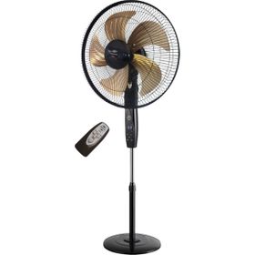 MirKraft FS-K5018 Siyah Altın Stand Fan Vantilatör