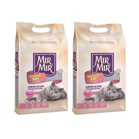 Mırmır 2'li Bentonit 10 lt İnce Taneli Kedi Kumu