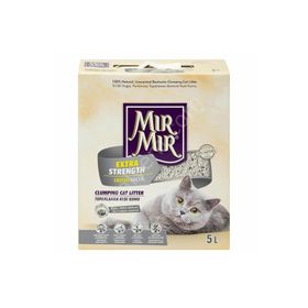 MırMır 5 lt Aktıf Karbonlu Bentonit Süper Topaklanan Kedi Kumu 5
