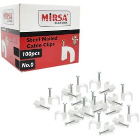 Mirsa 0 Numara 100 Adet Çelik Çivili Kroşe