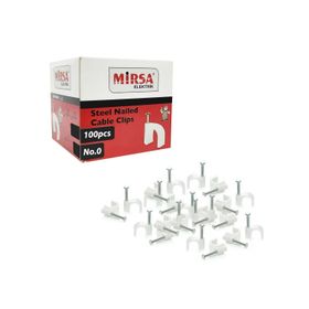 Mirsa 0 Numara 100 Adet Çelik Çivili Kroşe