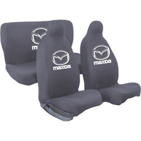Mirsepet Mazda 323 Gri 4 Parça Set Oto Koltuk Kılıfı