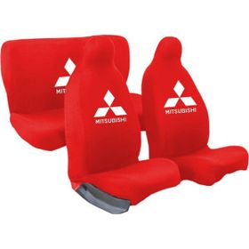 Mirsepet Mitsubishi Colt Tam Set Kırmızı Oto Koltuk Kılıfı