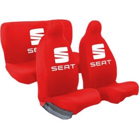 Mirsepet Seat Cordoba Oto Koltuk Koruyucu Tam Uyum Set - Kırmızı