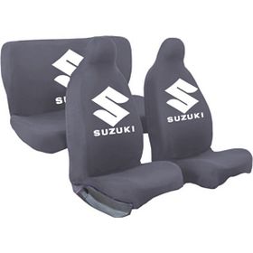 Mirsepet Suzuki Vitara 4 Parça Takım Set Gri Koltuk Koruyucu Penye