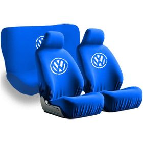 Mirsepet Volkswagen Uyumlu Bora Tam Set Mavi Oto Koltuk Kılıfı
