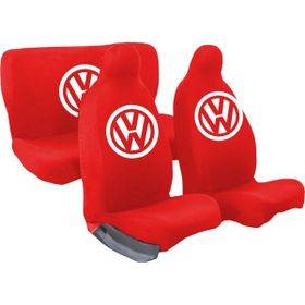 Mirsepet Volkswagen Uyumlu Jetta Kırmızı 4 Parça Set Oto Koltuk Kılıfı