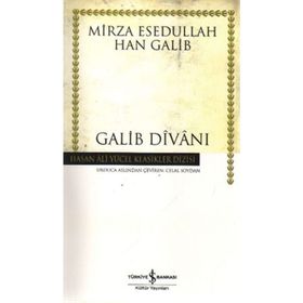 MIRZA ESEDULLAH HAN GALIB GALIB DİVANI - HASAN ALI YÜCEL