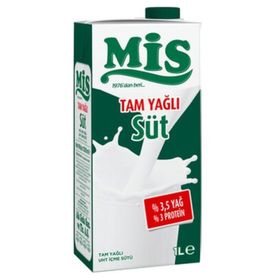 Mis 1 lt Süt Tam Yağlı