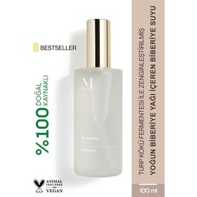 Misbahçe Biberiye Suyu Dökülme Karşıtı ve Saç Uzamasını Destekleyici 100 ml Saç Toniği