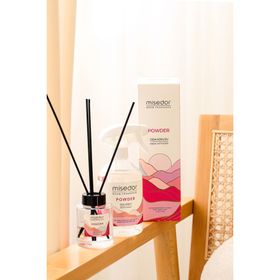 Misedor 120 ml Powder Çubuklu Oda Kokusu + 500 ml Oda Spreyi