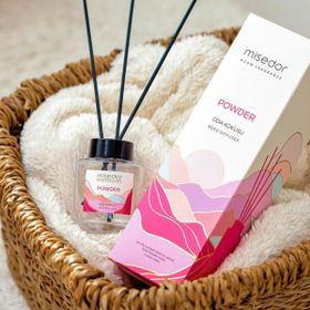 Misedor 120 ml Powder Çubuklu Oda Kokusu