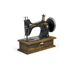 Misiny Dekoratif Büyük Boy Nostaljik Dikiş Makinesi Maketi