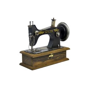 Misiny Dekoratif Büyük Boy Nostaljik Dikiş Makinesi Maketi