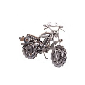 Misiny El Yapımı Büyük Boy Metal Motosiklet Maketi