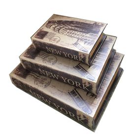 Misiny New York 3'lü Kitap Şeklinde Kutu
