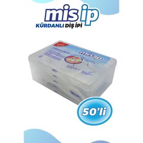 Misip 50 Adet Kürdanlı Diş İpi