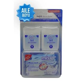 Misip 50 mt 2 Adet Diş İpi ve 50 Adet Kürdanlı Diş İpi