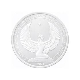 Mısır Tanrısı Gümüş Sikke Coin