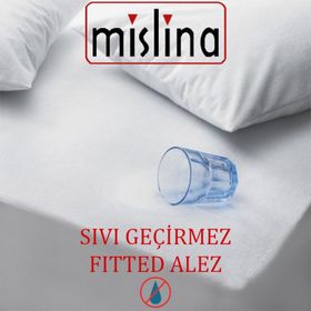 Mislina Fitted Beyaz 90x190 cm Alez