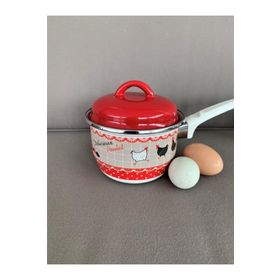 Miss Betty 12 cm Rafadan Yumurta Sos Tavası kırmızı-beyaz