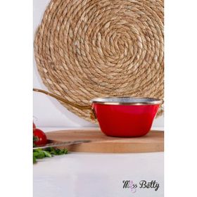 Miss Betty Kırmızı Granit Emaye 13 cm Sos Tavası