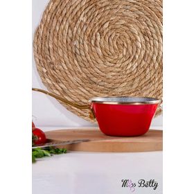 Miss Betty Kırmızı Granit Emaye 13 cm Sos Tavası