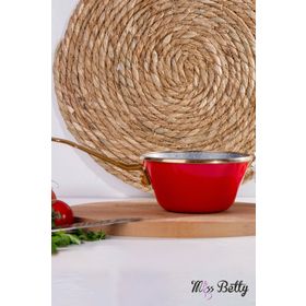 Miss Betty Kırmızı Granit Emaye 13 cm Sos Tavası