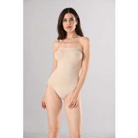 Miss Fit 1403 Silikonlu Uzun Straplez Sütyen