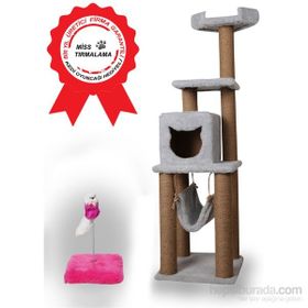 Miss Keyif Kahverengi Kedi Tırmalama Aksesuarı