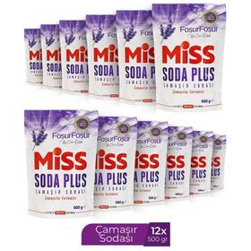Miss Soda Plus 12x500 6000 gr Çamaşır Sodası