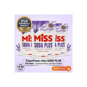 Miss Soda Plus Lavanta Kokulu 500 gr Çamaşır Sodası