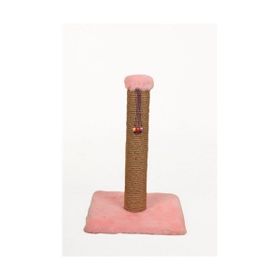 Miss Tekli Boncuklu Pembe Kedi Tırmalama Aksesuarı