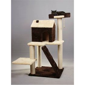 Miss Villa Oyun Standı Krem Kedi Tırmalama Aksesuarı