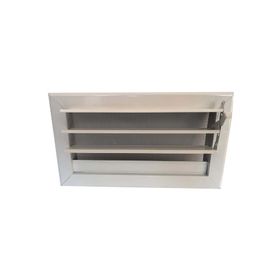 Miss Worble 50x15 cm Hareketli Panjurlu Beyaz Şömine Menfezi