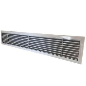 Miss Worble Beyaz 60x15 cm Lineer Şömine Menfezi