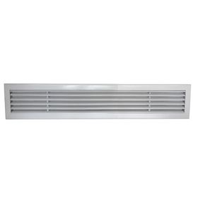 Miss Worble Lineer 40x10 cm Beyaz Şömine Menfezi