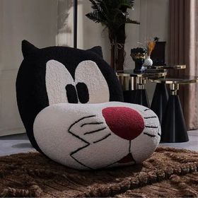 Miss Worble Slyvester Pofuduk Çocuk Berjer Koltuk
